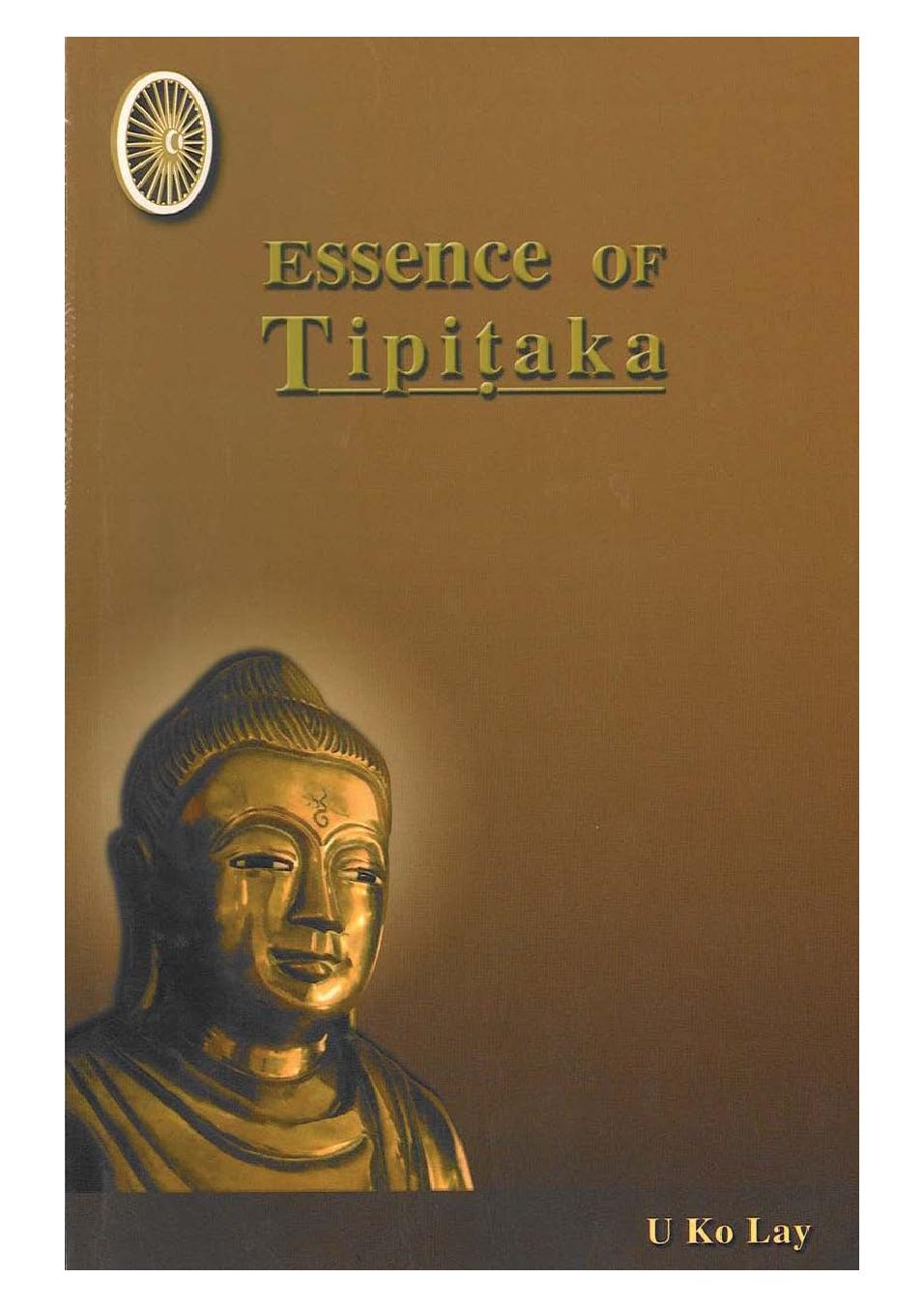 Essence of Tipitaka | Vipassana Research Institute